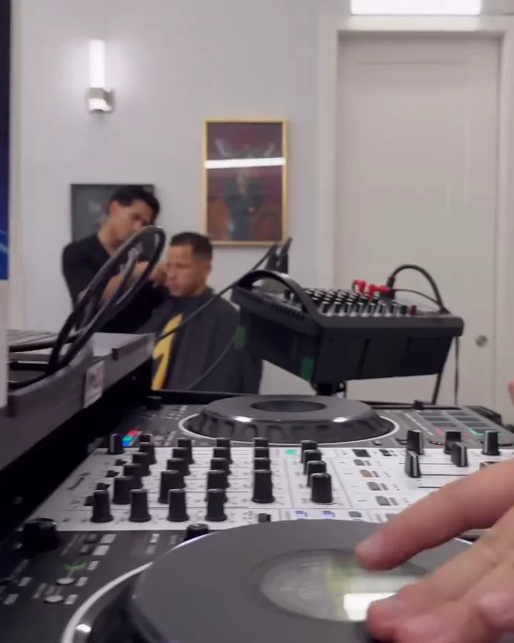 A DJ In The Shop For The Holidays